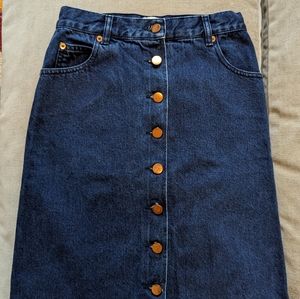 ASOS denim skirt